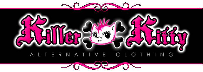 Killer Kitty Alternative Style Punk Goth DIY Clothing. Everything is handmade and unique. 